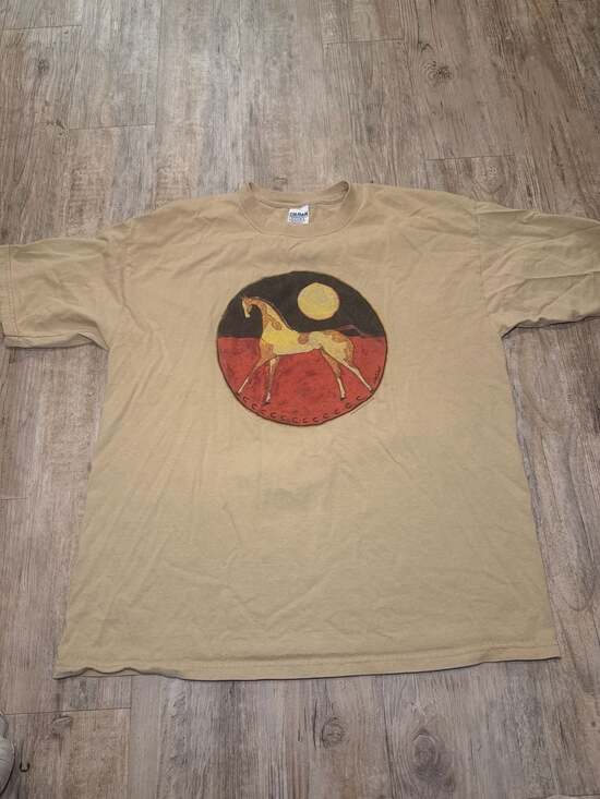 Gildan Other - Vintage 90s United Design Corporation Marcie Ziv Horse Graphic Art T-Shirt XL